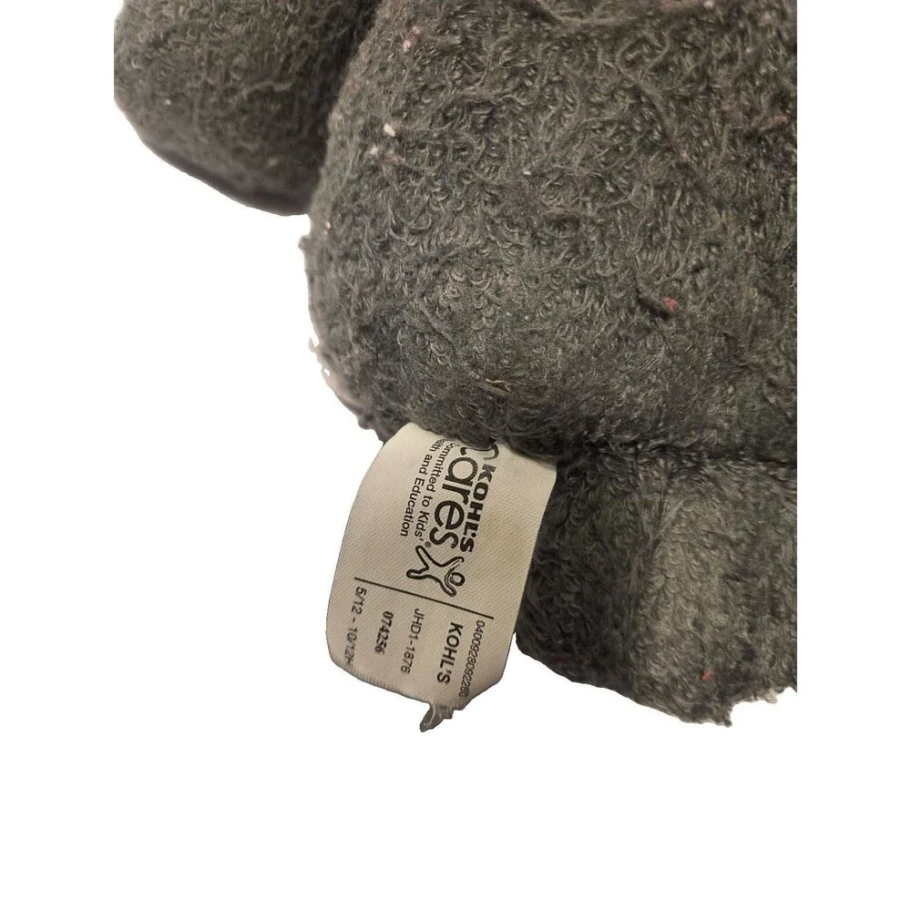Kohl's Aesops Fables Gray Owl Plush Stuffed Animal  9